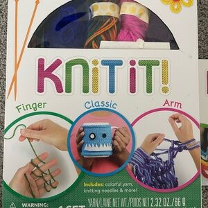 Knit kit for kids